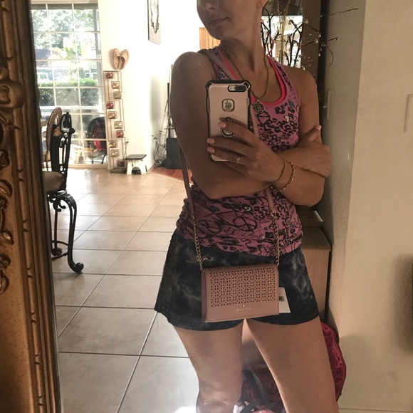 NEW KATE SPADE CEDAR PINK BONNET CROSSBODY - Picture 8 of 8